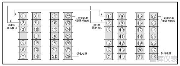 電機(jī)指揮信號(hào)裝置接線圖