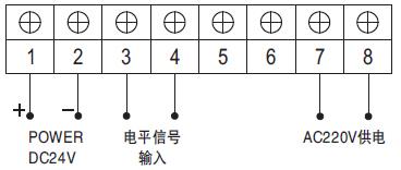 電平信號輸入音響報警器接線圖 