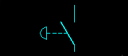 有常開(kāi)觸點(diǎn)自復(fù)位蘑菇式按鈕開(kāi)關(guān)電氣符號(hào)