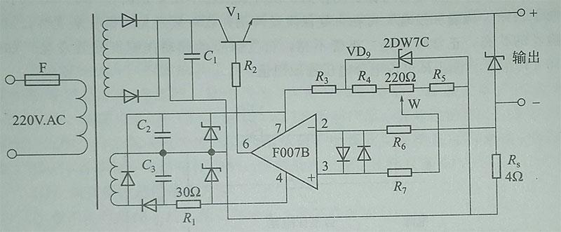 穩(wěn)流電源電路原理圖