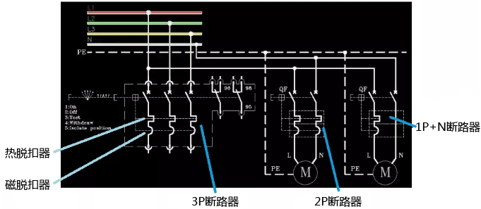 斷路器工作原理圖