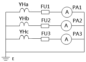 原試驗系統(tǒng)二次電壓測量回路原理