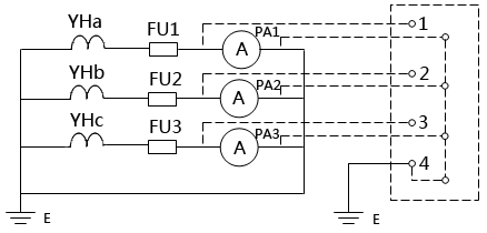 改造后二次電壓測量回路原理圖