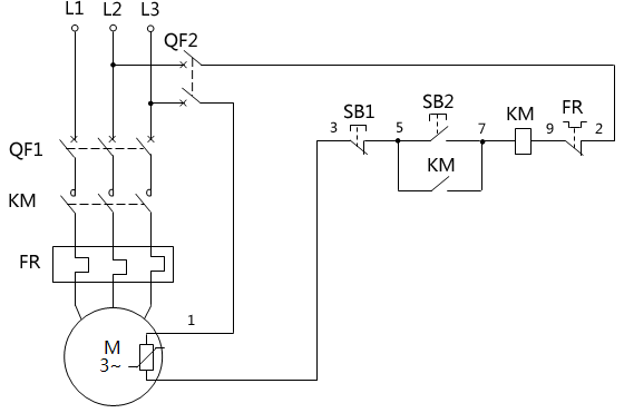 電動(dòng)機(jī)的過電流保護(hù)電路