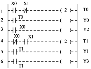 電動機的正/反轉(zhuǎn)RLL程序