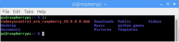 CODESYS Control for Raspberry PI 3.5.8.0.package安裝完成