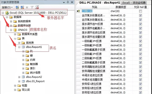 在SQL數(shù)據(jù)庫建立一張表