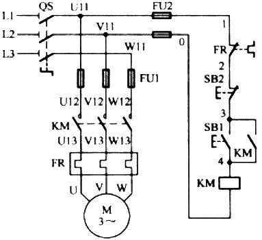 自鎖正轉控制電路