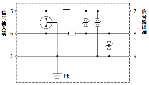 24V和48V直流電源浪涌保護(hù)器原理圖