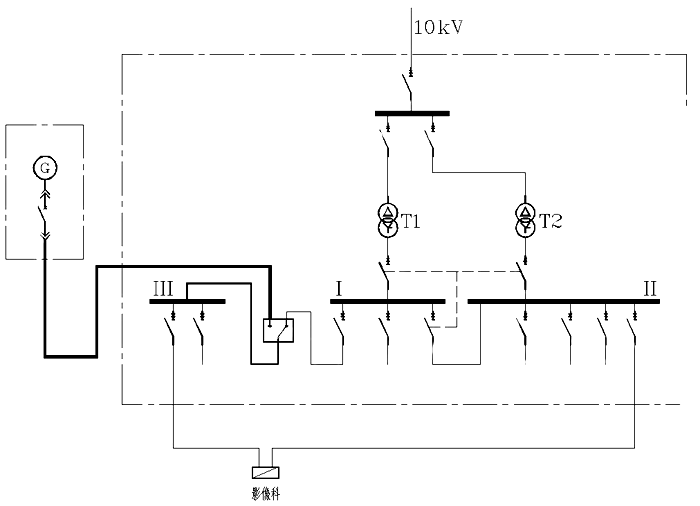 某醫(yī)院供電系統(tǒng)框圖