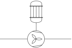 風(fēng)扇(離心風(fēng)機(jī))圖例