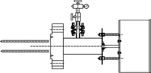 高壓閥門結(jié)構(gòu)可拆卸裝配示意