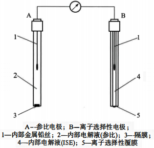 離子擇性電極法的測量原理