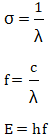 波長、波數(shù)、頻率、光子能量之間的關系