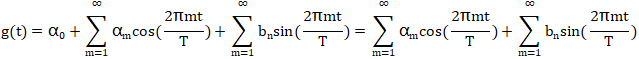 傅立葉級數(shù)的公式