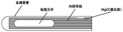 鎧裝熱電阻結(jié)構(gòu)示意圖