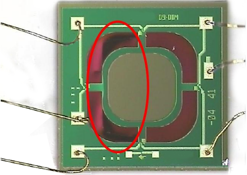 惠斯通電橋損傷的傳感器